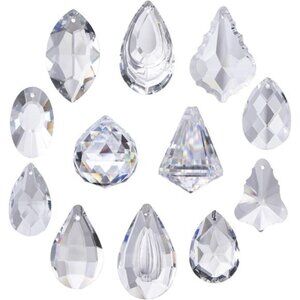Clear Jewelry Crystals Pendants Chandelier Lamp Lighting Drops Prisms